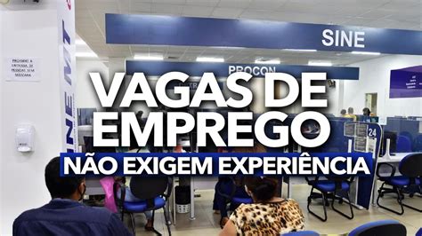 sine vagas de emprego hoje